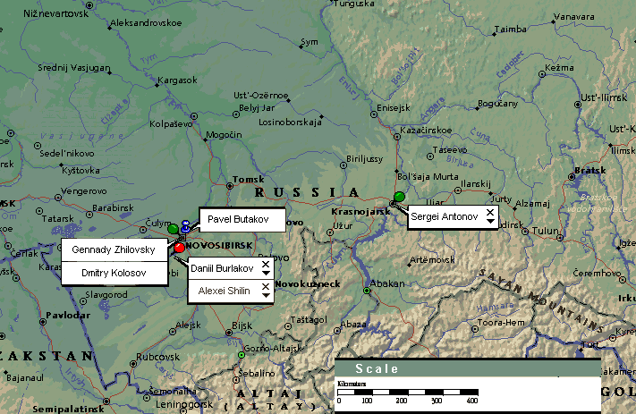 Map: Siberia