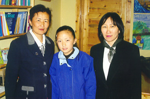 Mongolian women